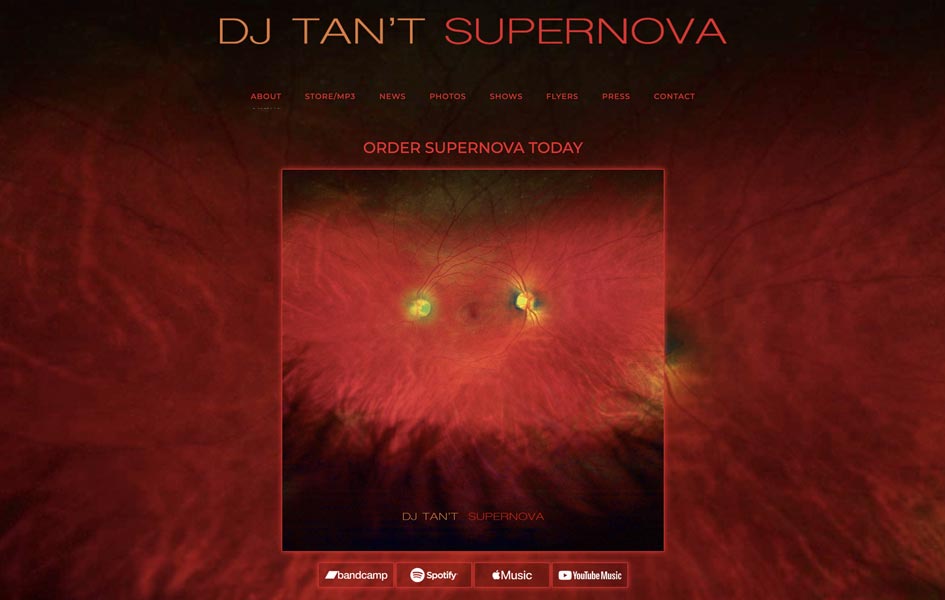 Dj Tant HTML 5 Web Work