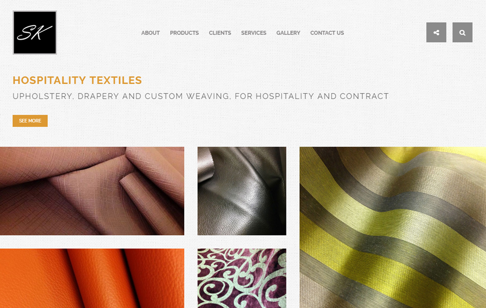 SK Fabrics Wordpress